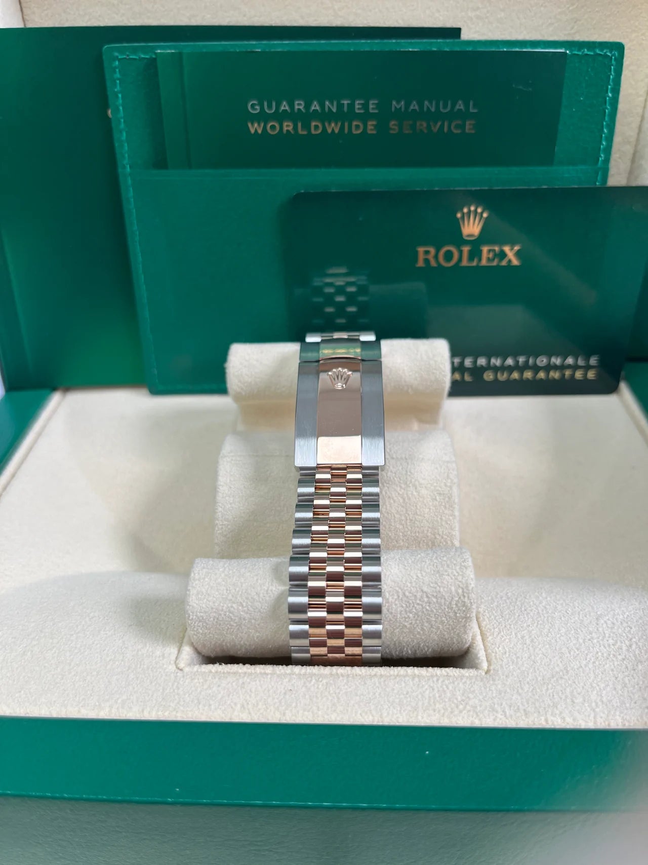 Datejust 41 mm Wimbledon Acciao Oro Rosa Jubilee