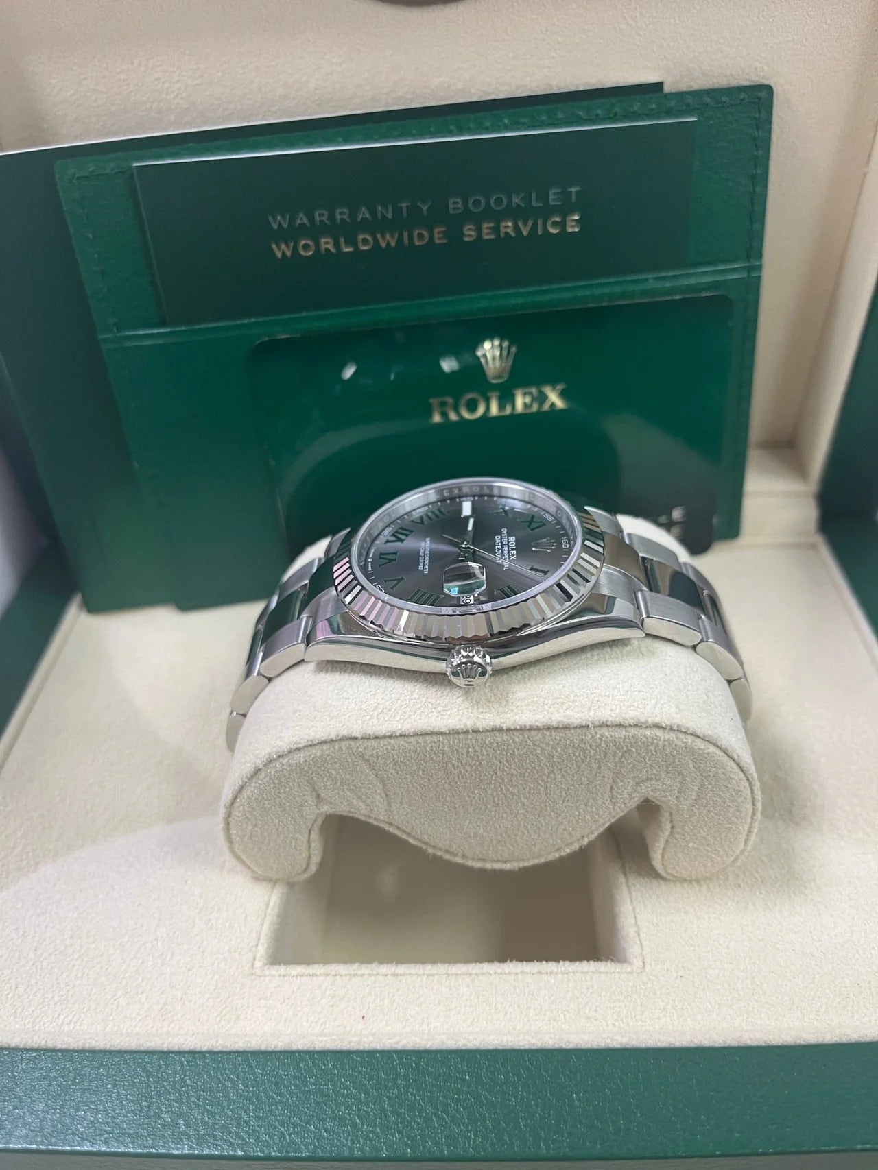 Datejust 41 mm Wimbledon Oyster